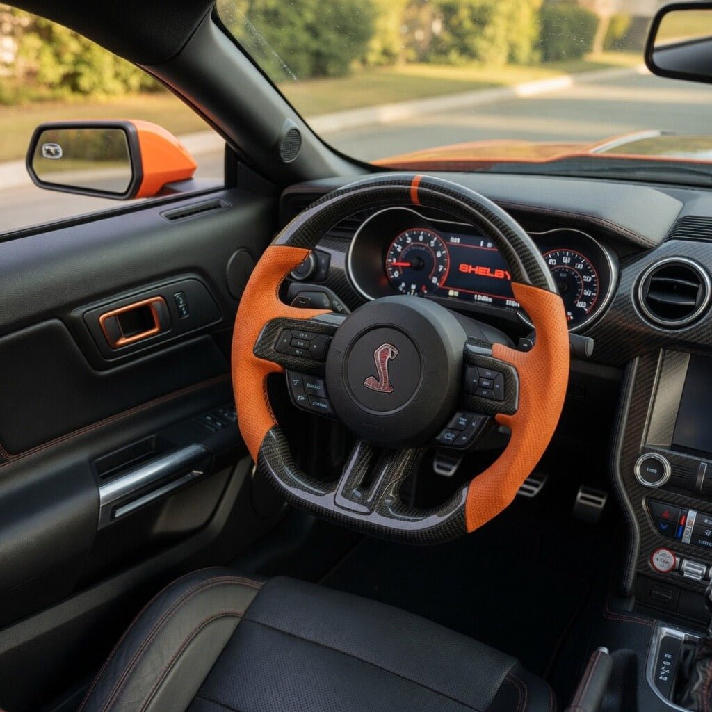 Ford Mustang GT500 - Carbon Fiber Steering Wheel