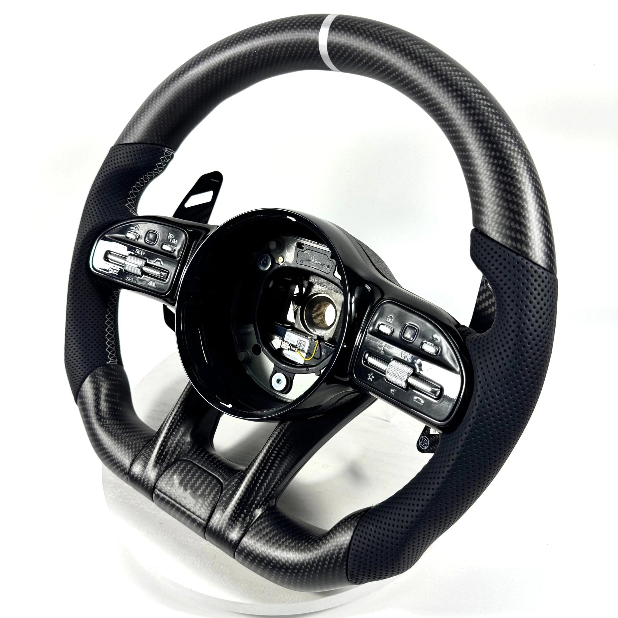 Mercedes Benz - Carbon Fiber Steering Wheel With Paddle Shifters