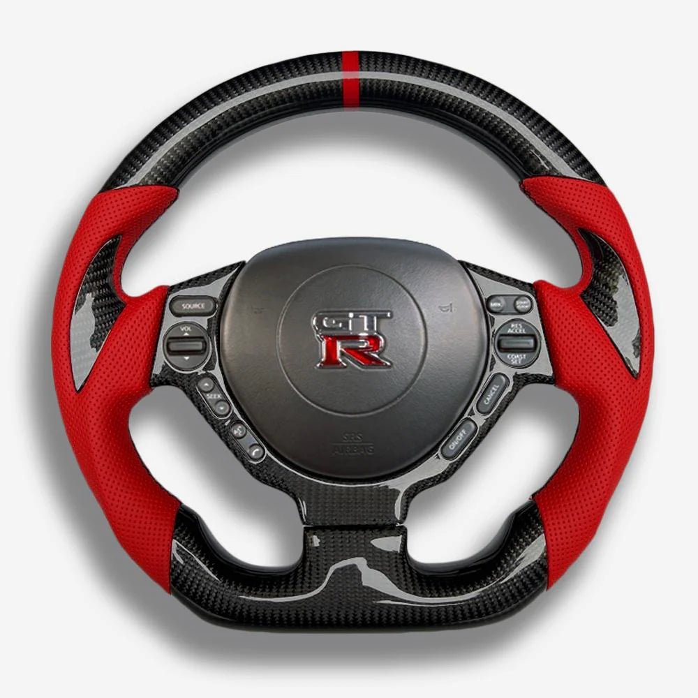 2009-2015 Nissan GTR - Carbon Fiber Steering Wheel