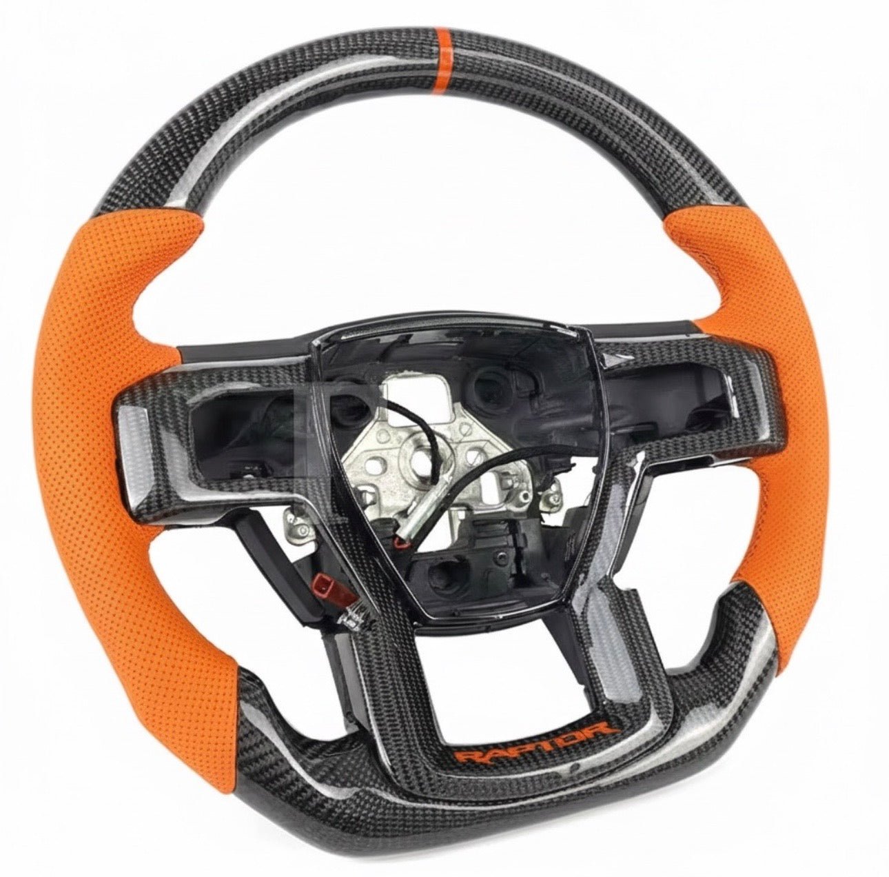 Ford Raptor - Customized Carbon Fiber Steering Wheel
