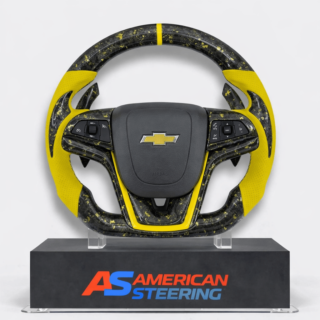 2012-2015 Chevrolet Camaro - Forged Carbon Fiber Steering Wheel