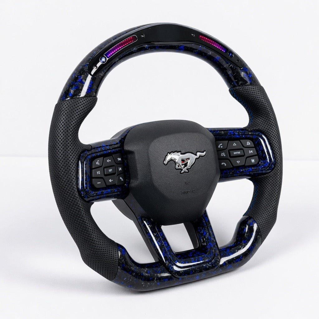 2024+ Ford Mustang - Forged Carbon Fiber Steering Wheel
