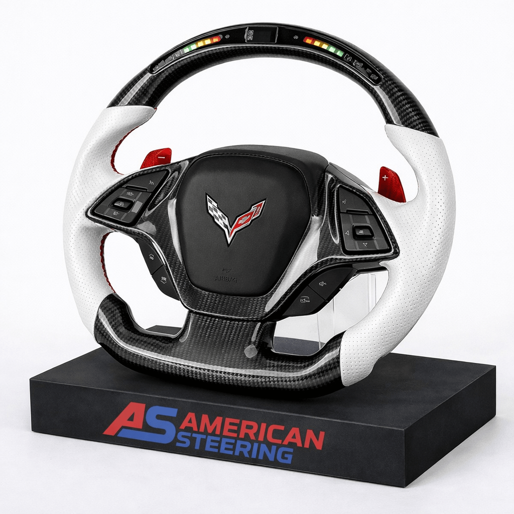 Corvette C7 - Custom Carbon Fiber Steering Wheel