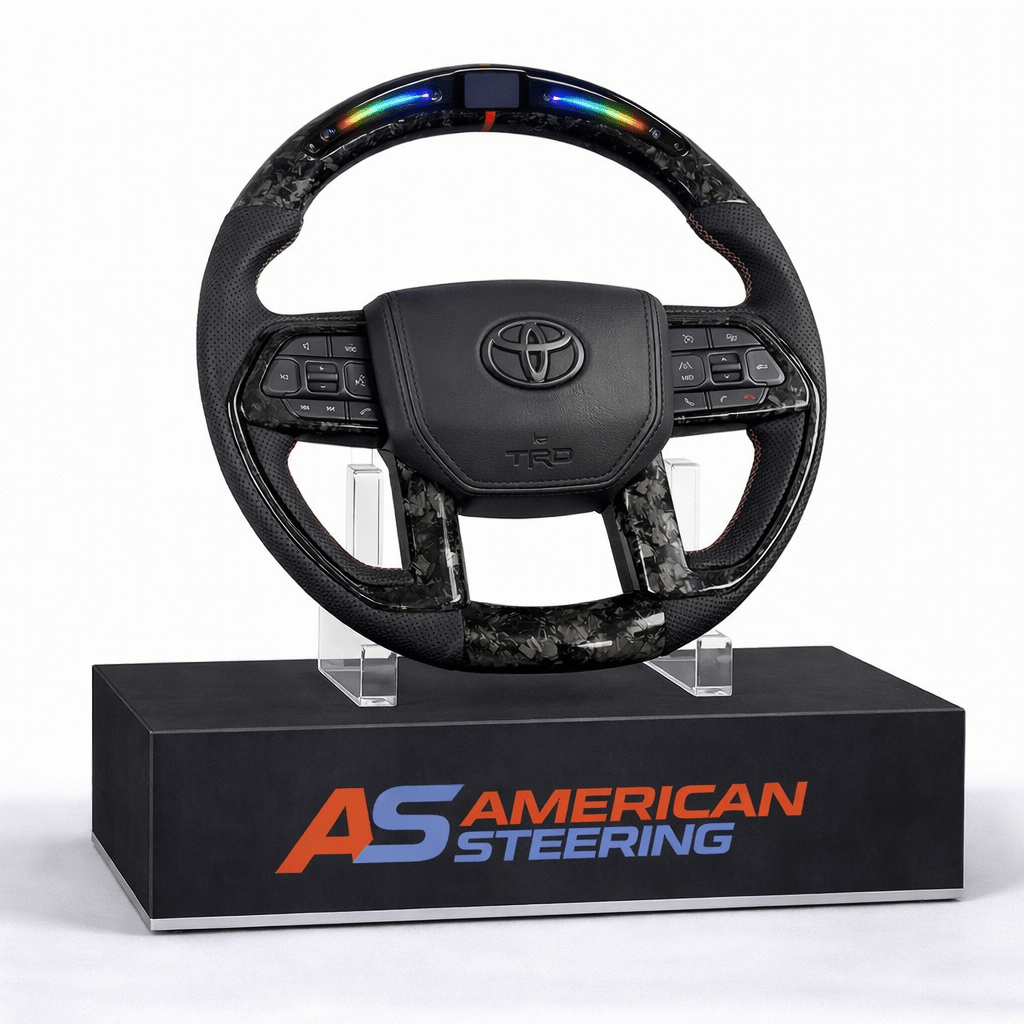 2022+ Toyota Tundra - Forged Carbon Fiber Steering Wheel With Led Display