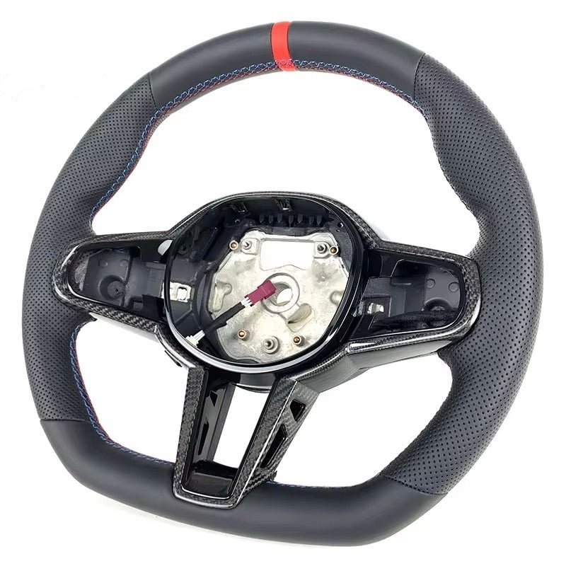 BMW - Custom Perforated Leather Steering Wheel