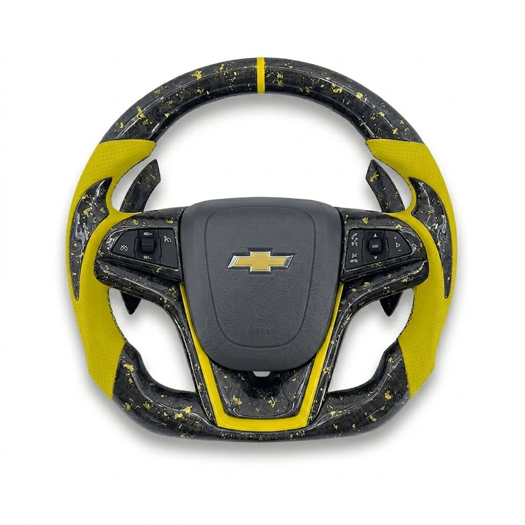 2012-2015 Chevrolet Camaro - Forged Carbon Fiber Steering Wheel