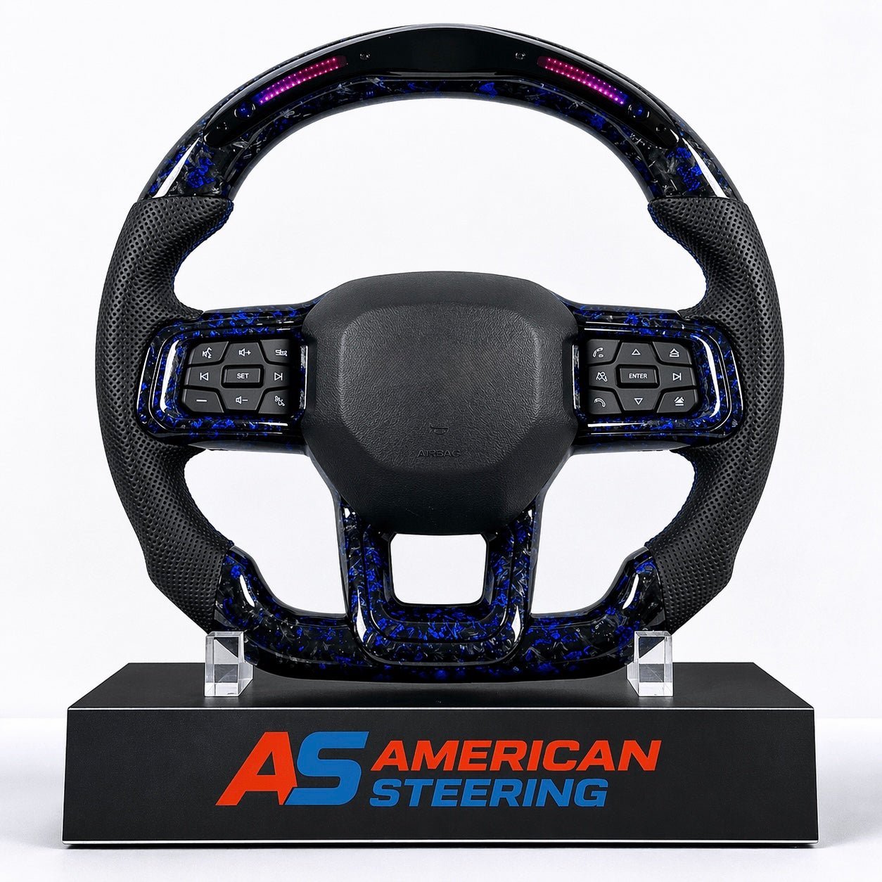 2024+ Ford Mustang - Forged Carbon Fiber Steering Wheel
