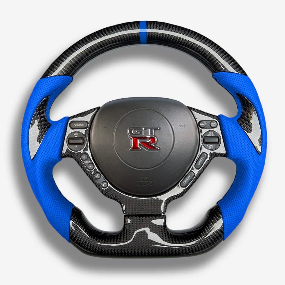 2009-2015 Nissan GTR - Carbon Fiber Steering Wheel