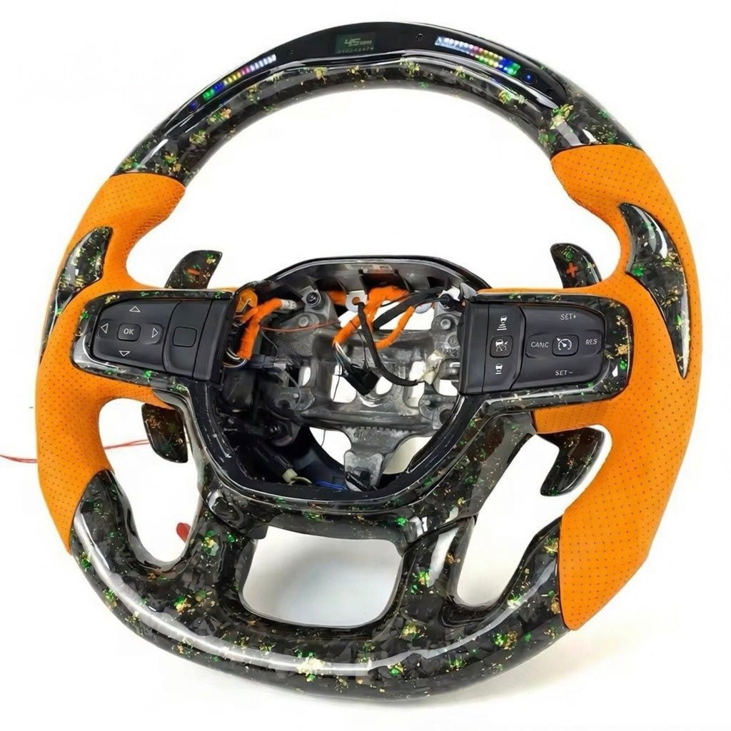 Dodge Ram - Forged Carbon Fiber Steering Wheel With Leather