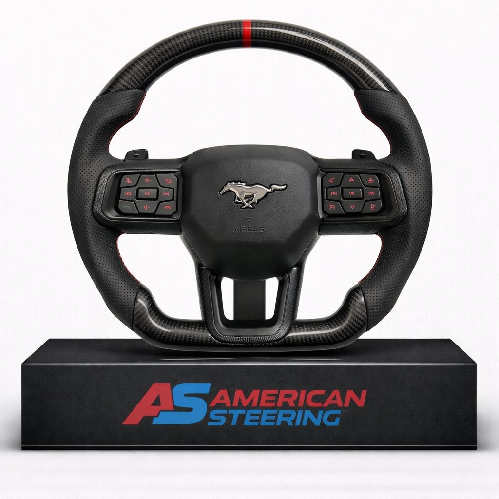 2024+ Ford Mustang - Carbon Fiber Steering Wheel