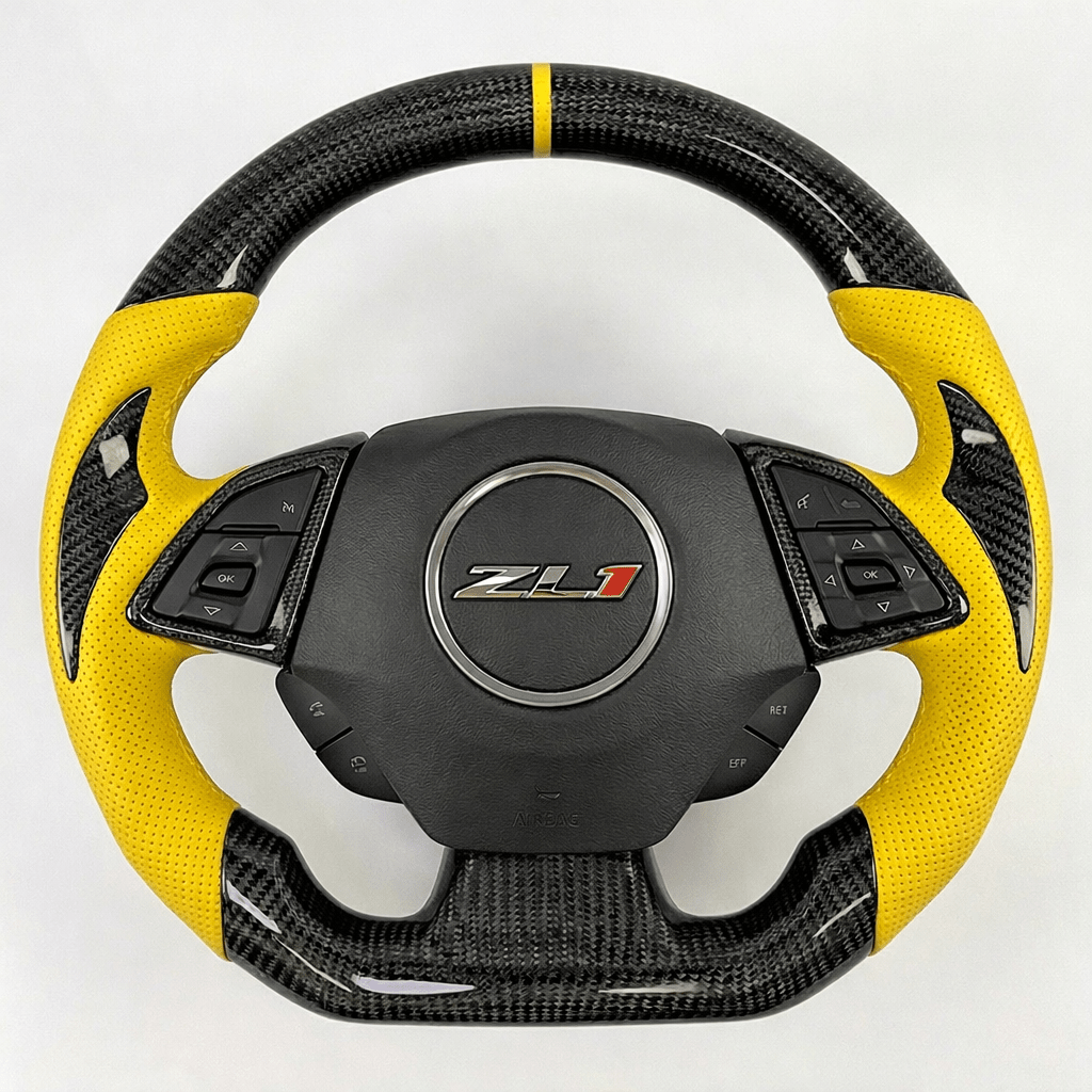 2016+ Chevrolet Camaro ZL1 - Carbon Fiber Steering Wheel
