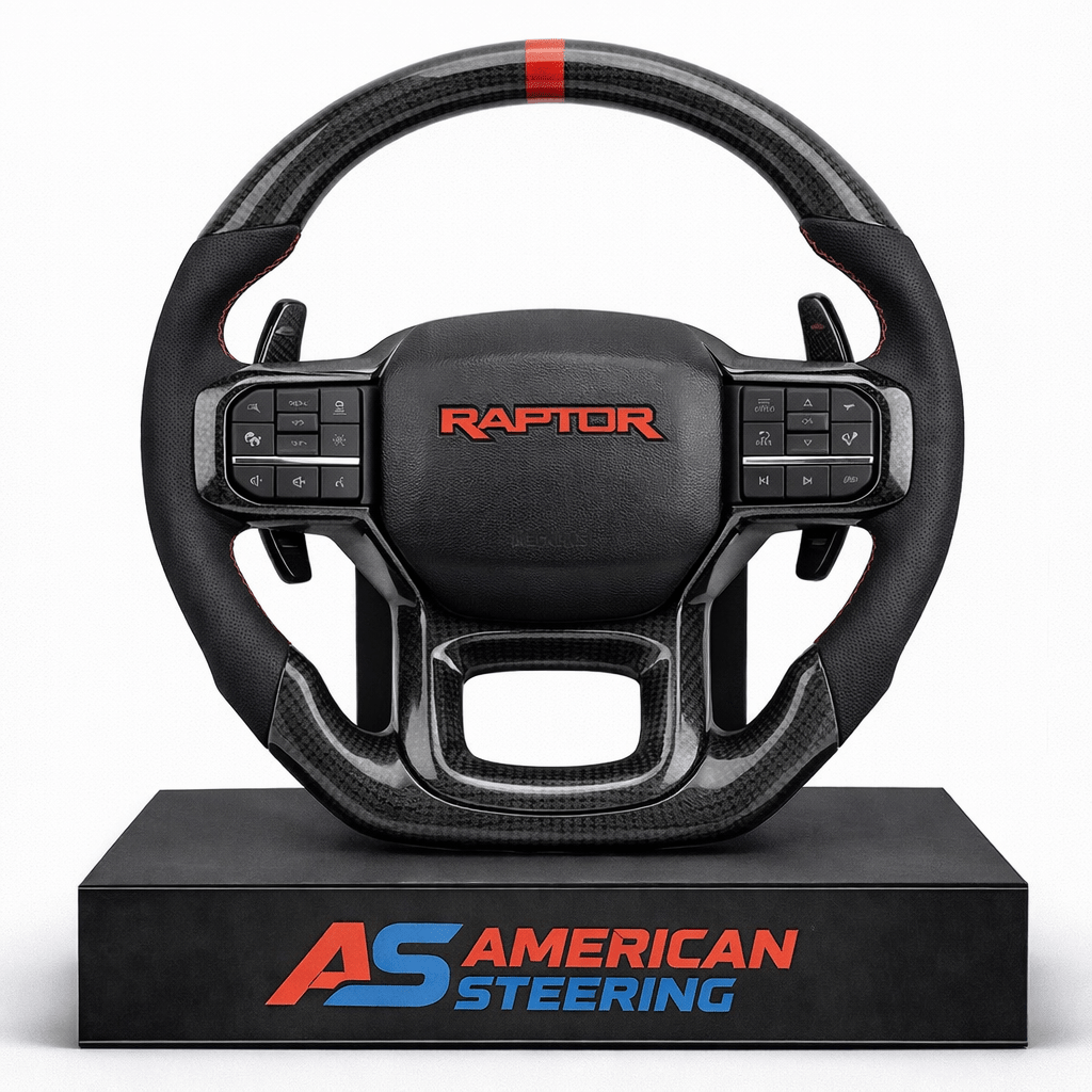 Ford Raptor - Carbon Fiber Steering Wheel With Paddle Shifters