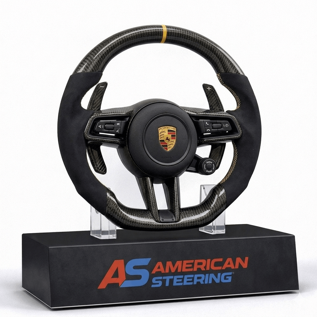 2020+ Porsche 911 992 - Carbon Fiber Steering Wheel