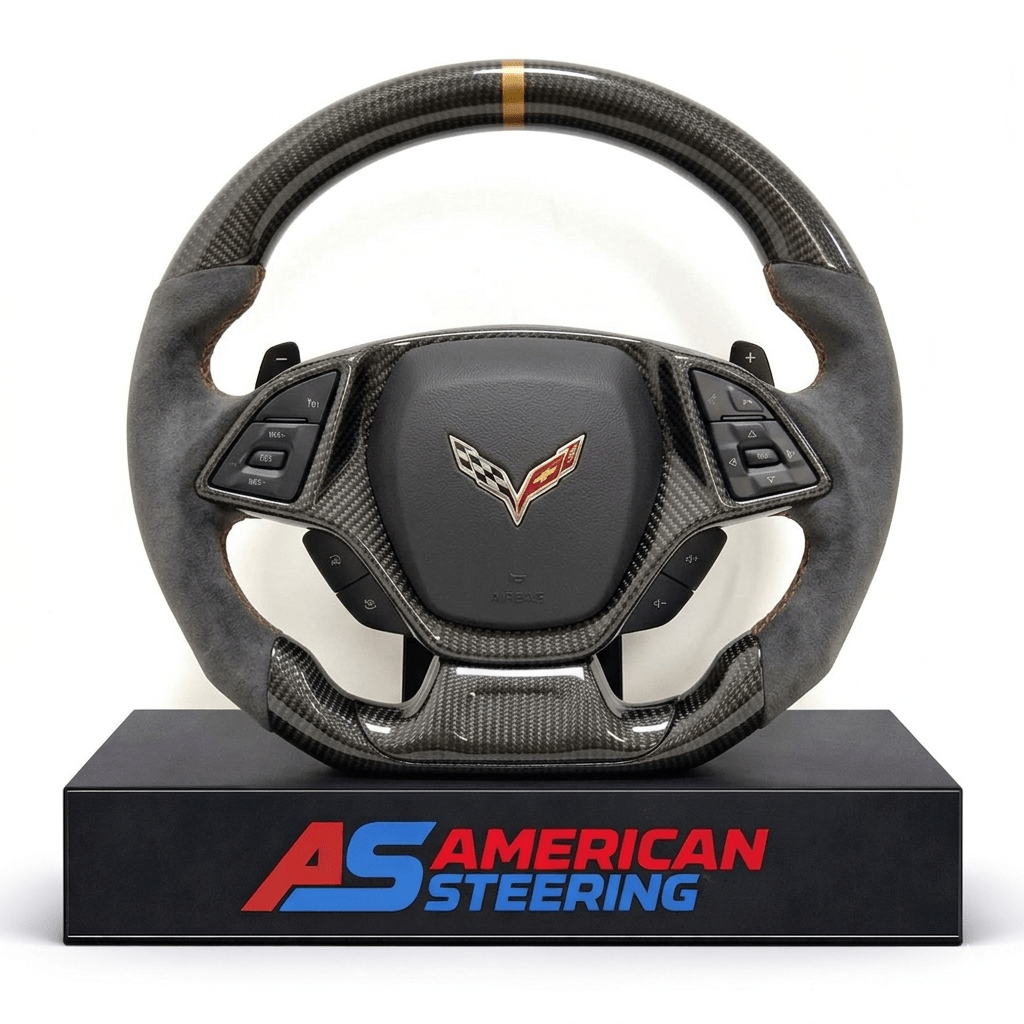 Custom Carbon Fiber Steering Wheel for Chevrolet Corvette C7