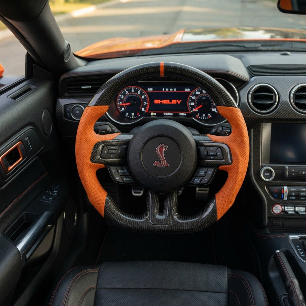 Ford Mustang GT500 - Carbon Fiber Steering Wheel