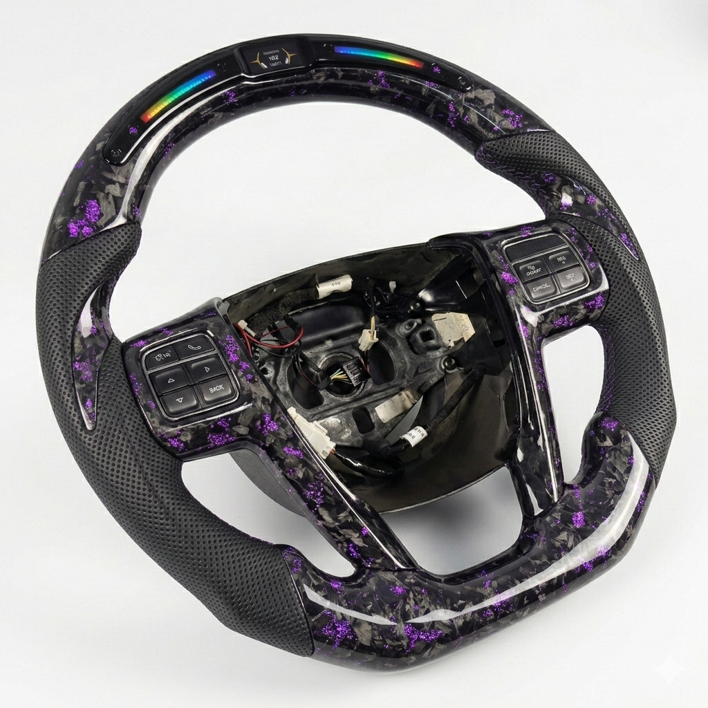 Chrysler - Carbon Fiber Steering Wheel With Led Display