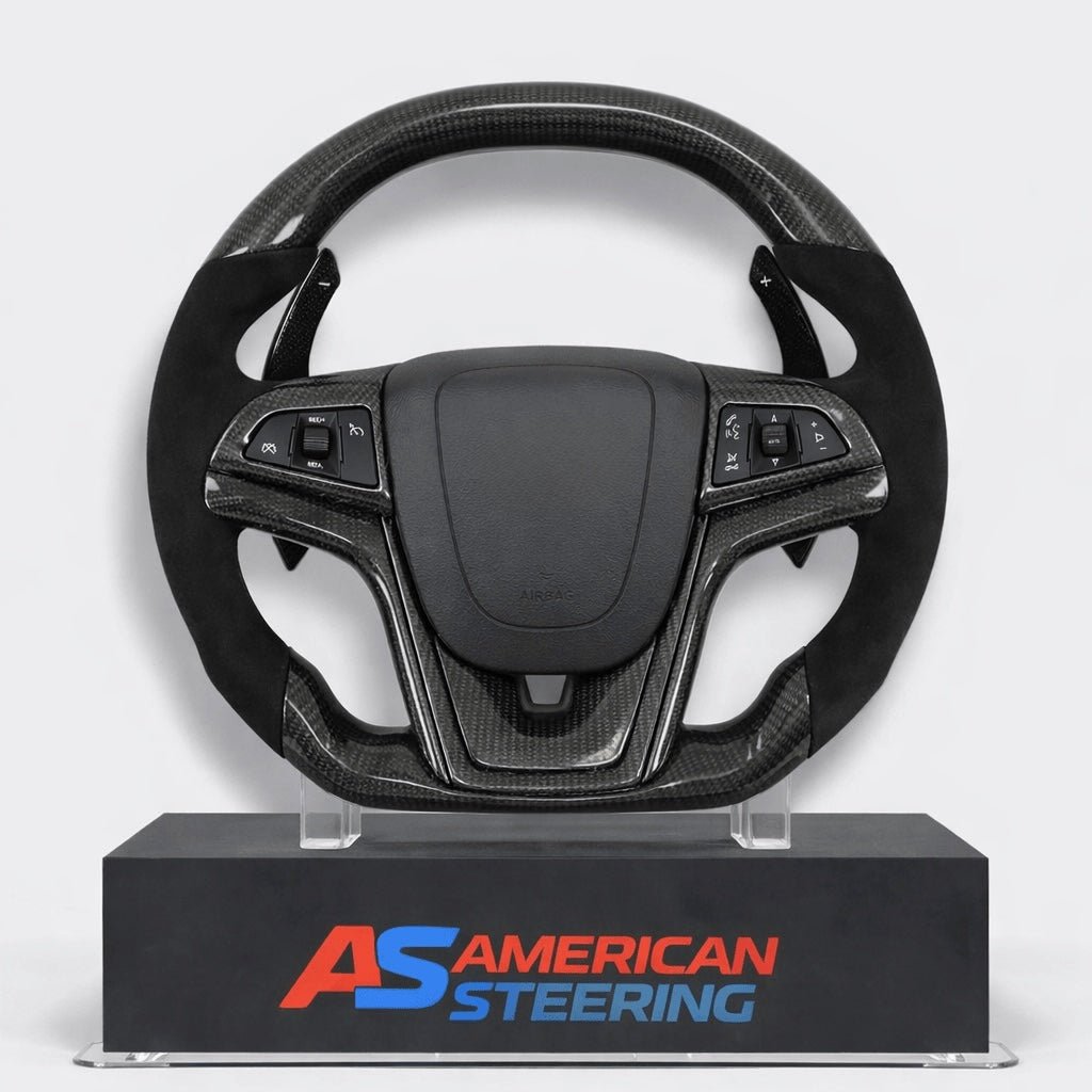 Chevrolet Camaro 2012-2015 - Carbon Fiber Steering Wheel With Paddle Shifters