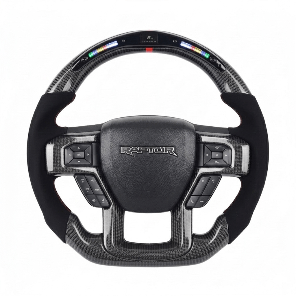 Ford Raptor - Carbon Fiber Steering Wheel With Led Display