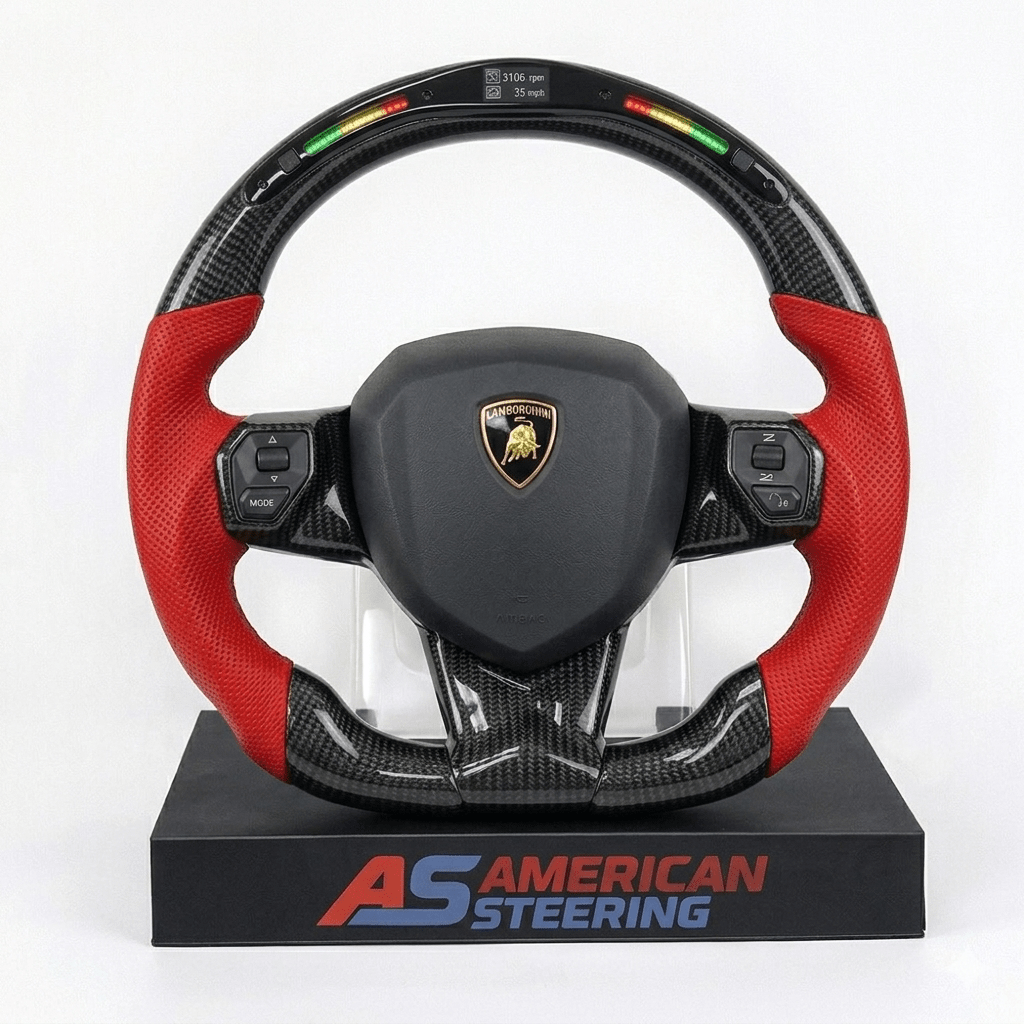 Lamborghini Aventador - Carbon Fiber Steering Wheel With Led Display