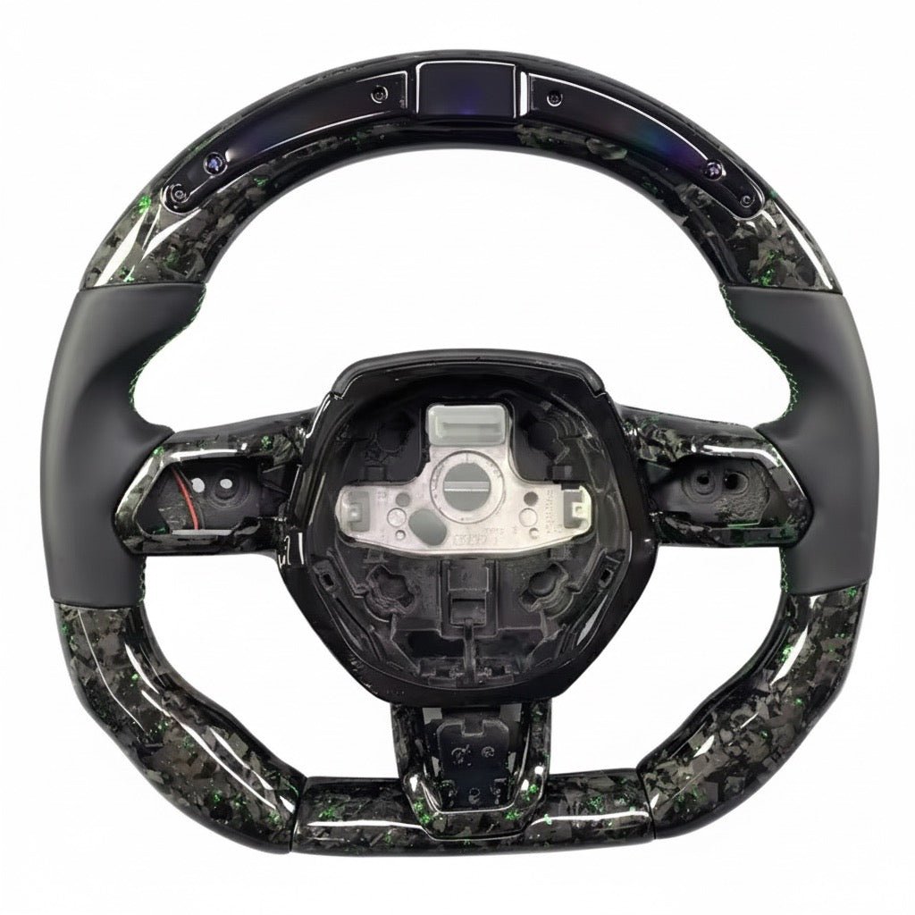 Lamborghini - Forged Carbon Fiber Steering Wheel With Led Display