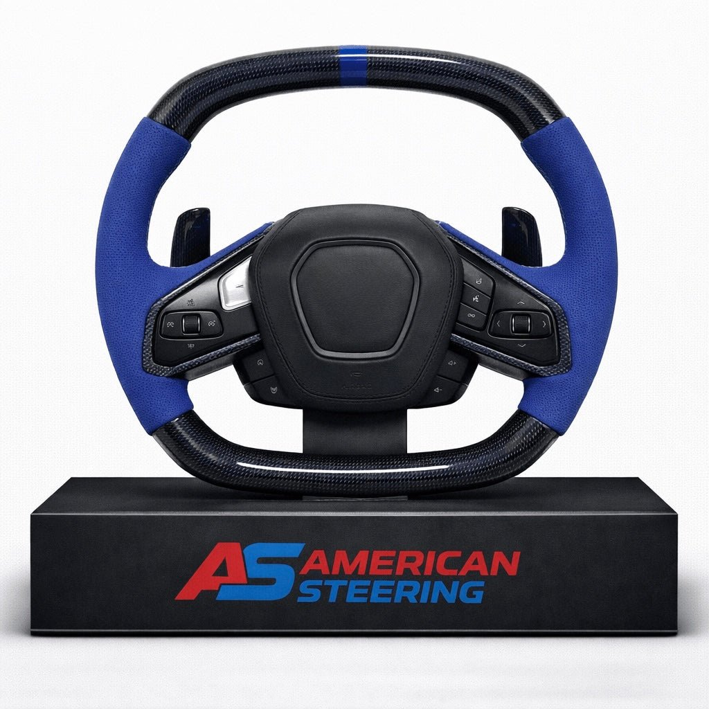 Chevrolet Corvette C8 - Wet Carbon Fiber Steering Wheel