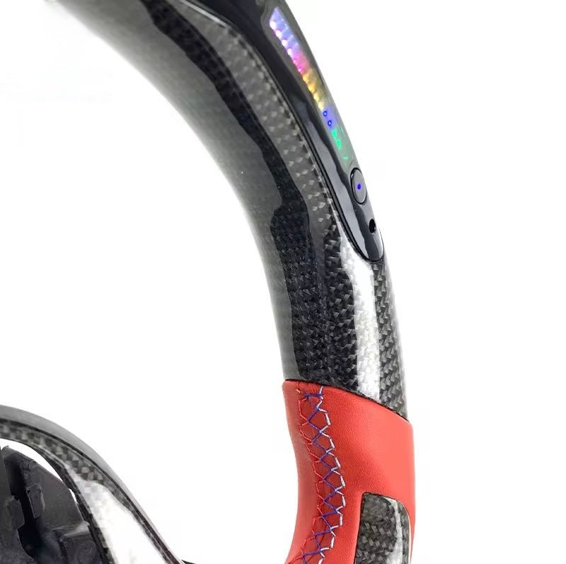 2020+ BMW - Carbon Fiber LED Steering Wheel