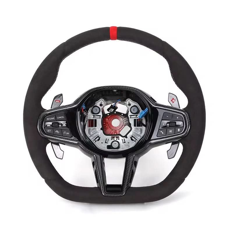 2020+ BMW Alcantara Carbon Fiber Steering Wheel