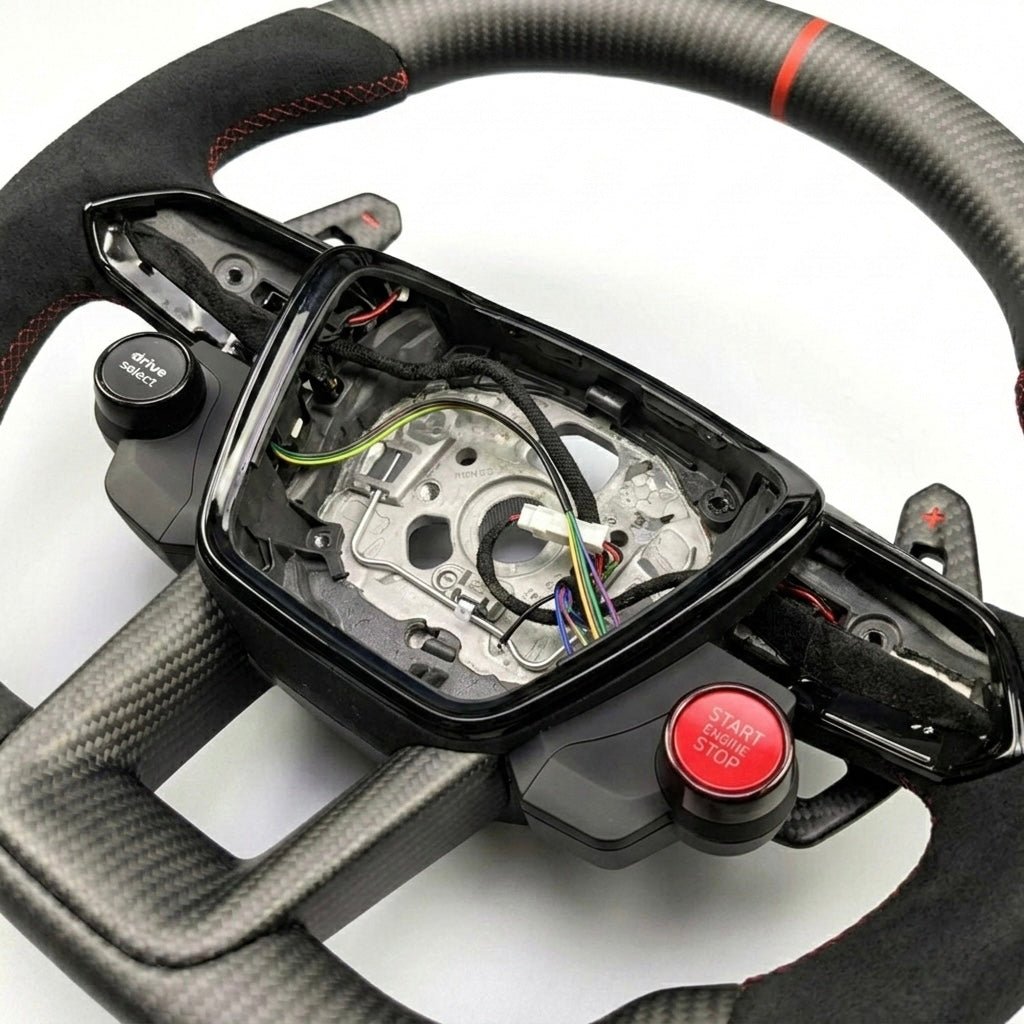 Audi - Matte Carbon Fiber Steering Wheel