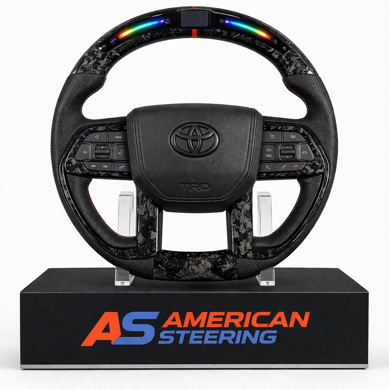 2022+ Toyota Tundra - Forged Carbon Fiber Steering Wheel With Led Display