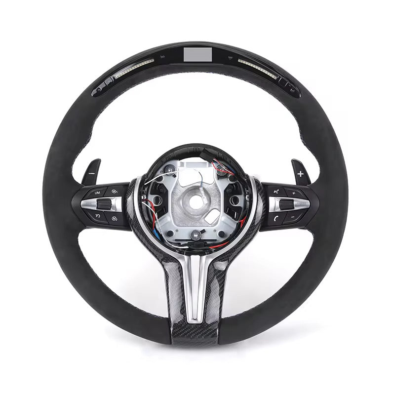 BMW - Carbon Fiber Steering Wheel With Alcantara