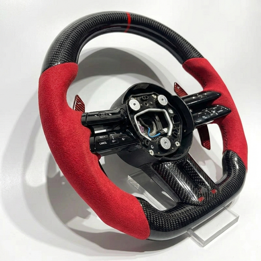 (2024+) Mercedes-Benz - Carbon Fiber With Alcantara Steering Wheel