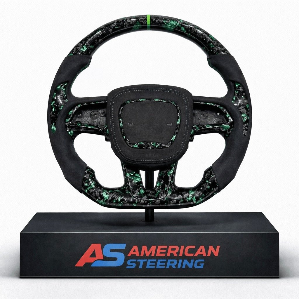 Dodge - Forged Carbon Fiber Steering Wheel With Alcantara