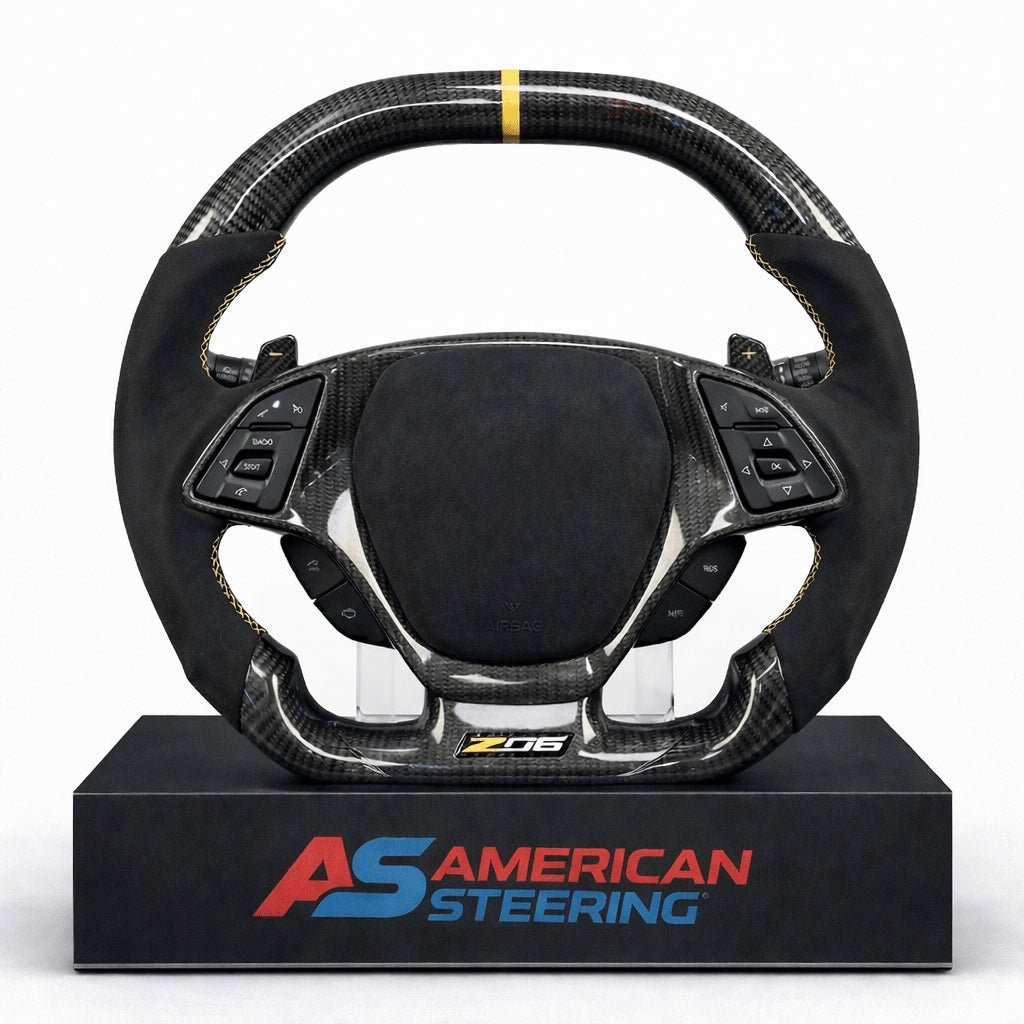 Corvette C7 Z06 - Carbon Fiber Steering Wheel With Led Display