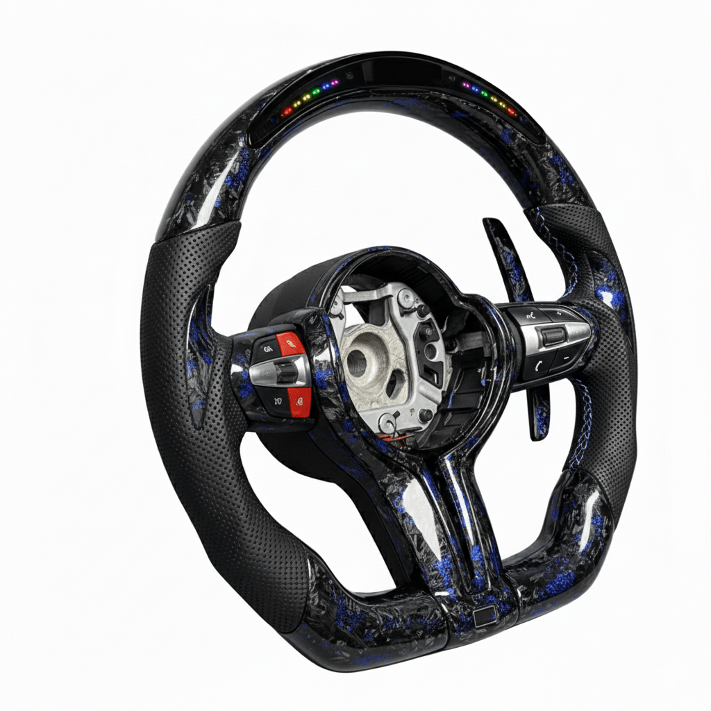 BMW - Forged Carbon Fiber Steering Wheel With Led Display