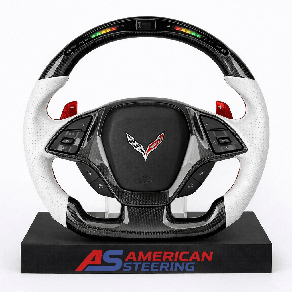 Corvette C7 - Custom Carbon Fiber Steering Wheel