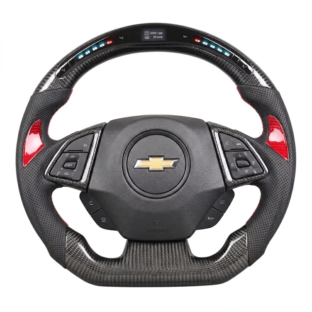 Chevrolet Camaro - Carbon Fiber With Led Display Steering Wheel