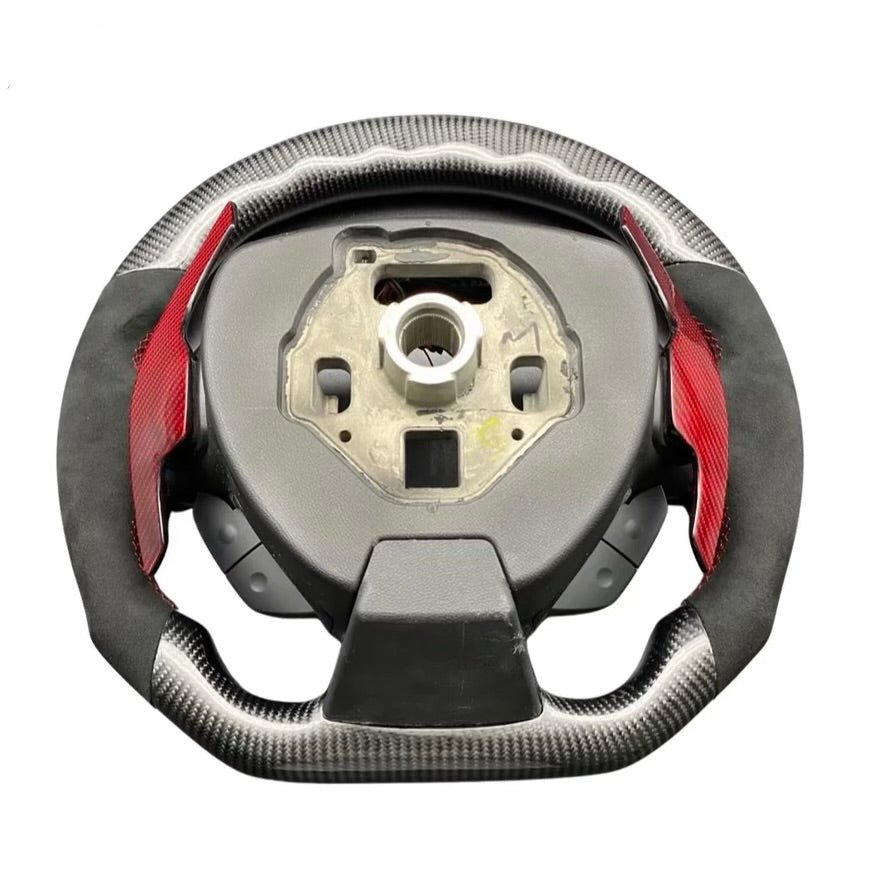 (2017-2024) Chevrolet Camaro - Forged Carbon Fiber With Leather Steering Wheel - American Steering