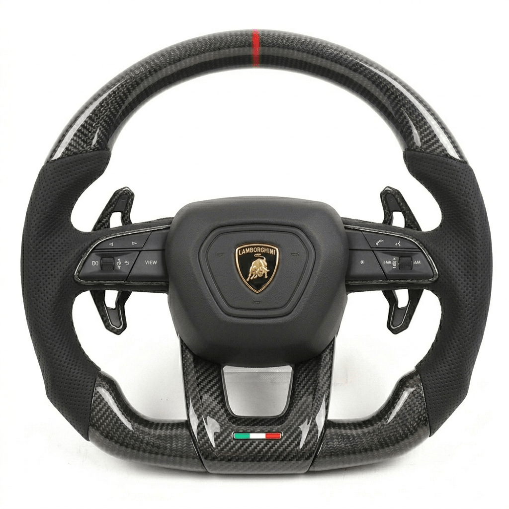 Lamborghini Urus - Carbon Fiber Steering Wheel With Alcantara