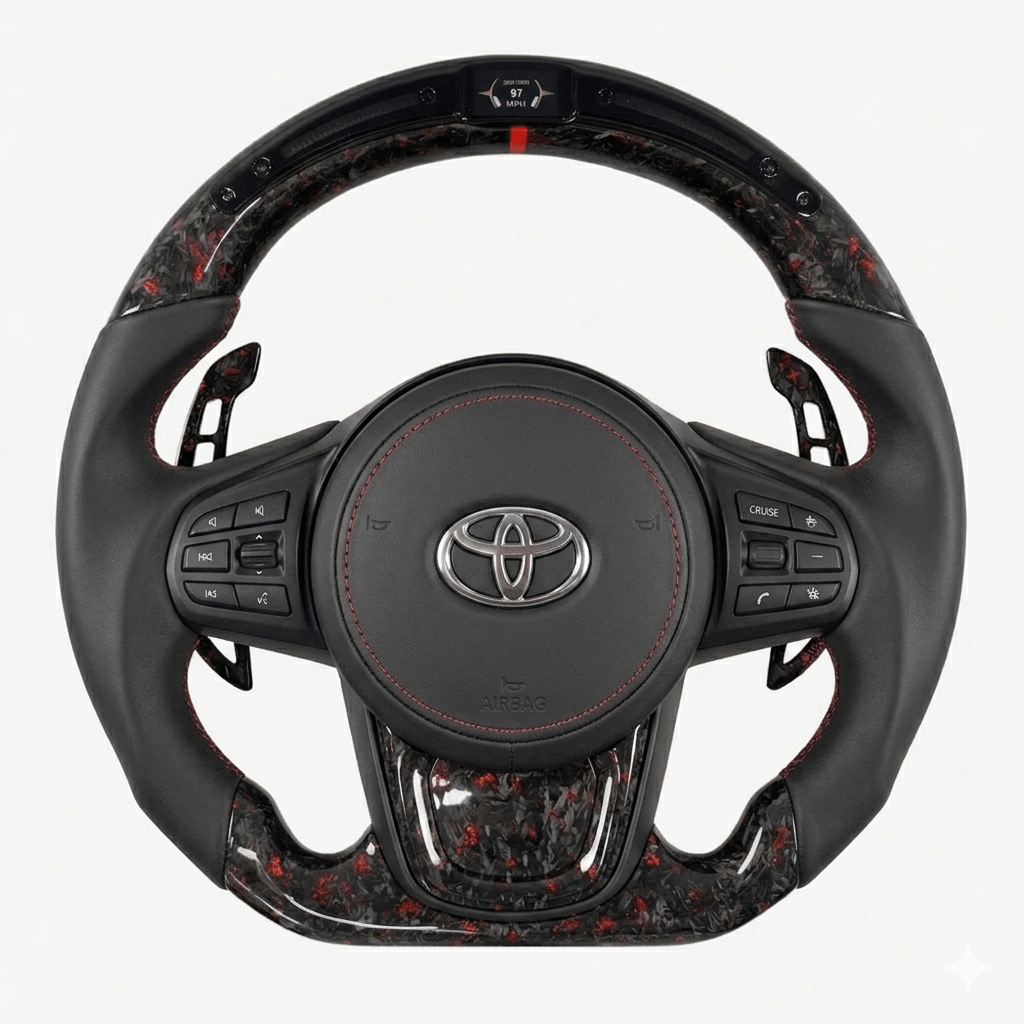 Toyota Supra - Forged Carbon Fiber Steering Wheel