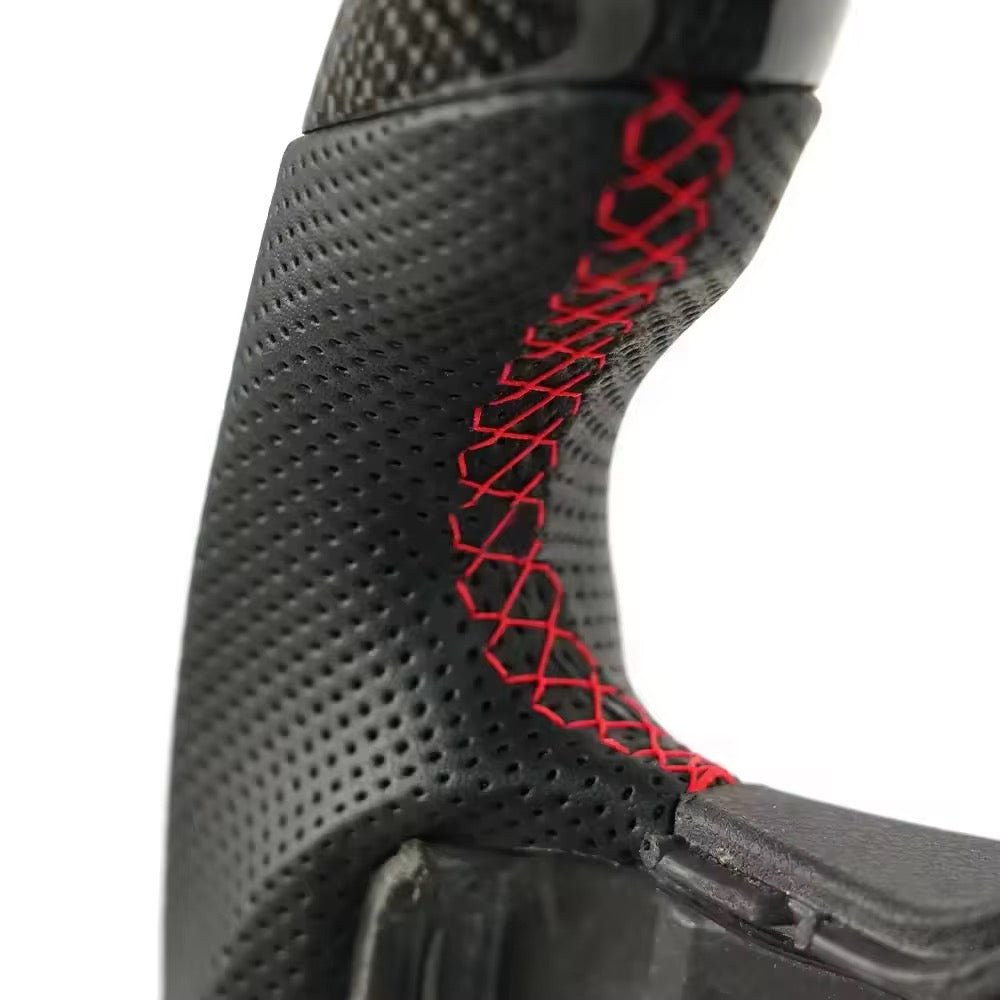 (2021-2024) Ford Raptor F150 – Carbon Fiber With Led Display Steering Wheel - American Steering