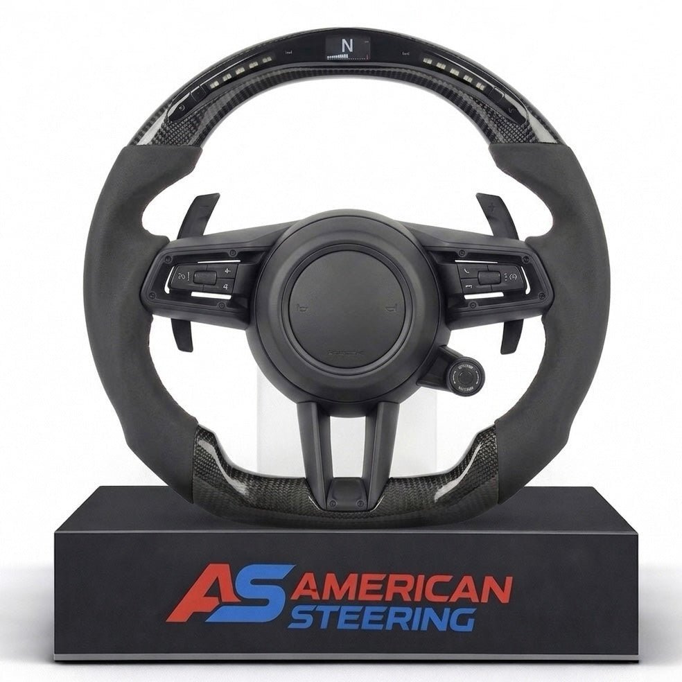 Porsche 911 992 - Carbon Fiber Steering Wheel With Led Display