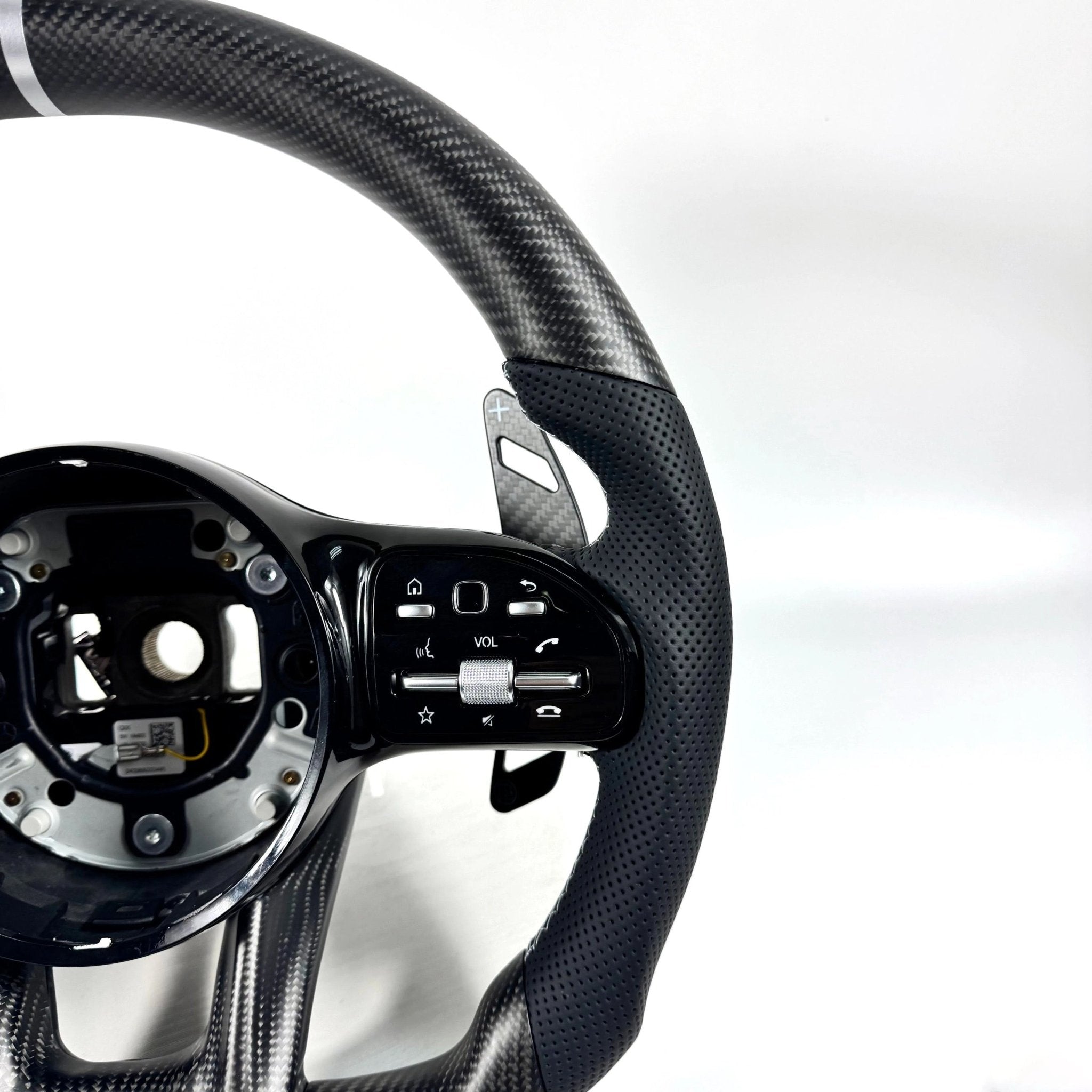 Mercedes Benz - Carbon Fiber Steering Wheel With Paddle Shifters