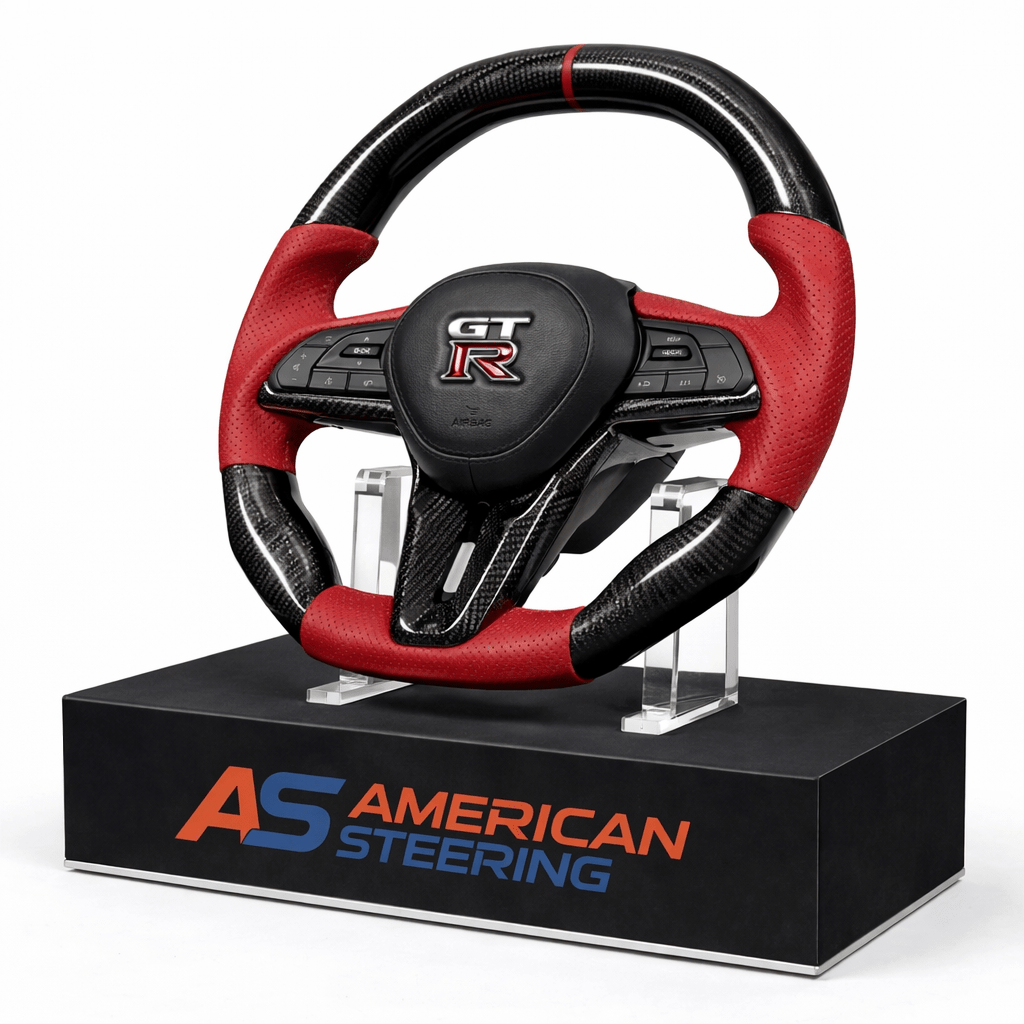 2017+ Nissan GTR - Carbon Fiber Steering Wheel