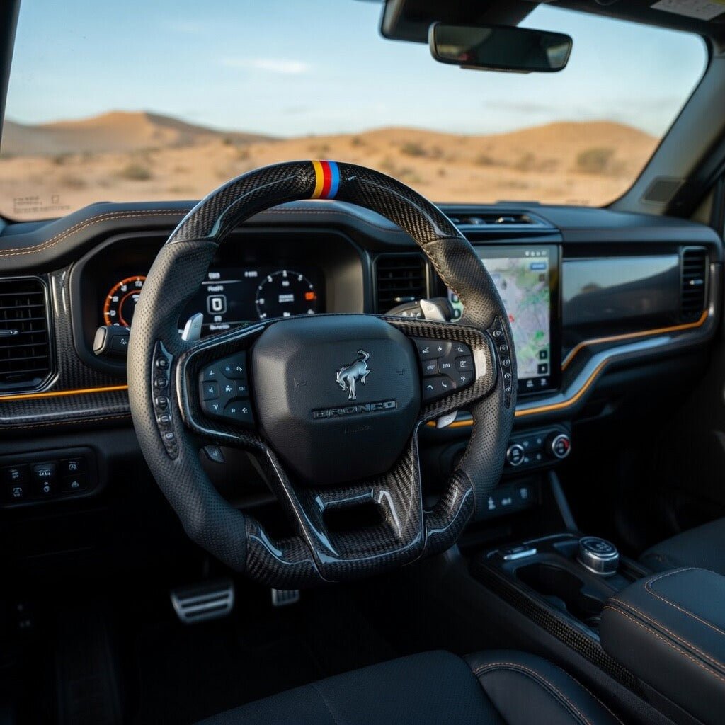 Ford Bronco - Carbon Fiber Steering Wheel