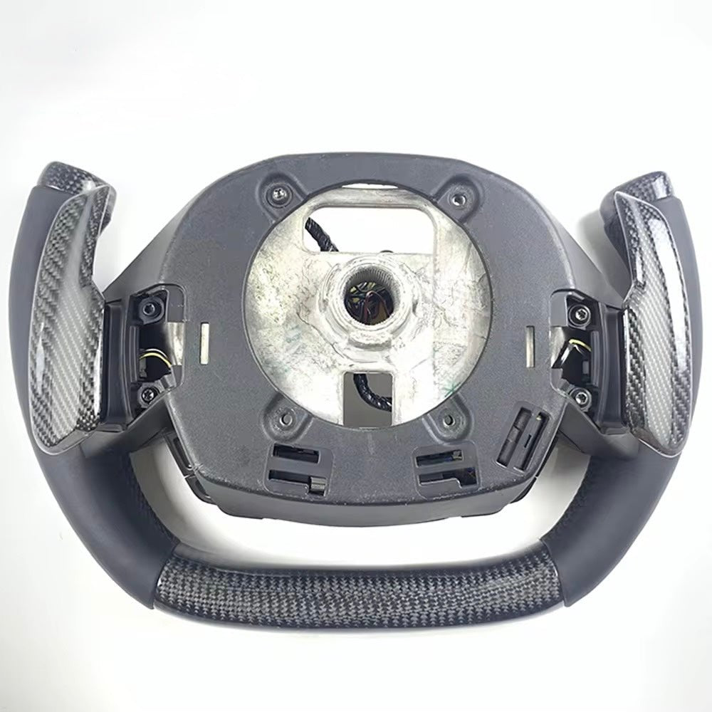 Chevrolet Corvette C8 / Z06 - Formula 1 Inspired Carbon Fiber Steering Wheel With Leather - American Steering