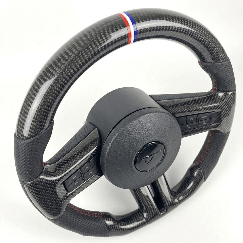 2010-2014 Ford Mustang - Custom Carbon Fiber Steering Wheel