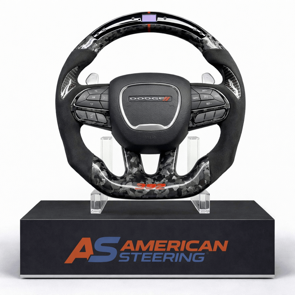 Dodge - Forged Carbon Fiber Steering wheel with led display