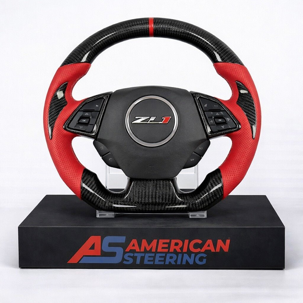 2016+ Chevrolet Camaro ZL1 - Carbon Fiber Steering Wheel
