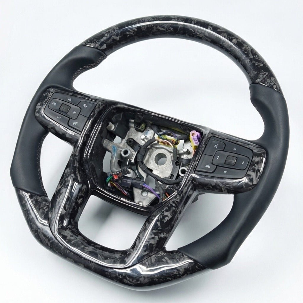 2020-2025+ GMC Sierra 1500 2500 Custom Carbon Fiber Steering Wheel
