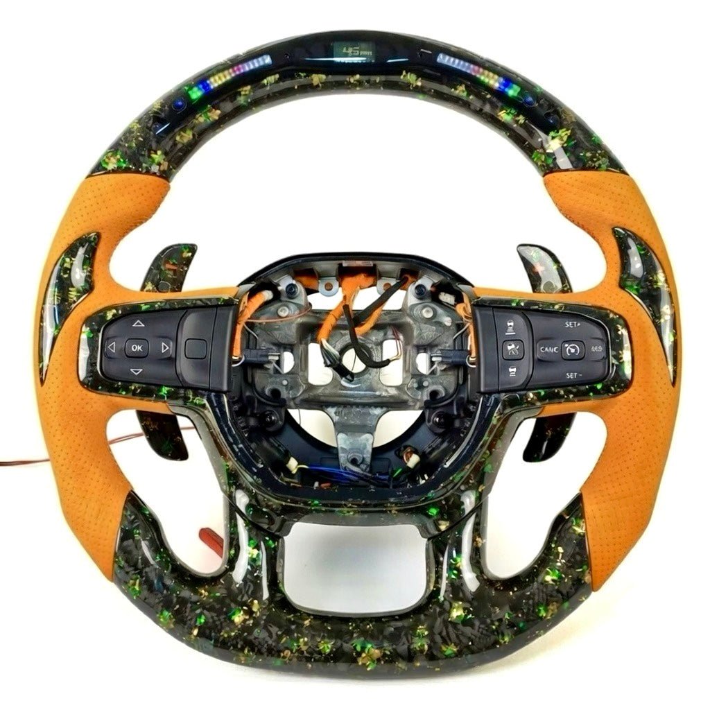 Dodge Ram - Forged Carbon Fiber Steering Wheel With Leather